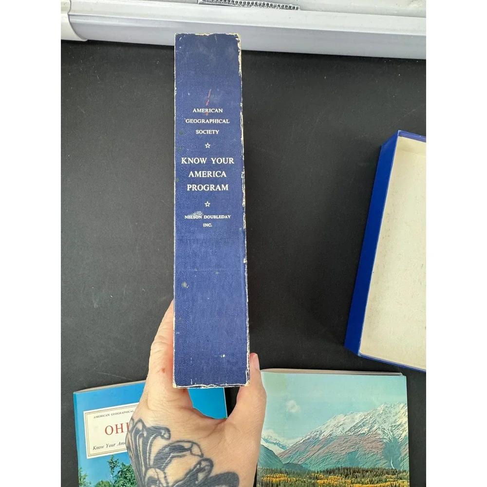 Vintage Know Your America Program Booklets Ohio Alaska Hawaii Nelson Doubleday‎
